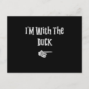 Carte Postale Faire-part Im Avec Canard Halloween Costume Amusant Couples M