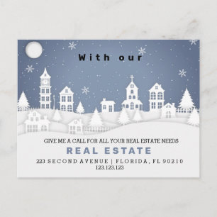 Carte postale Faire-part IMMOBILIER MATCHMAKER