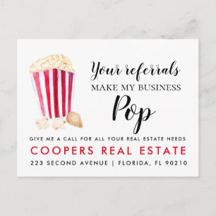 Carte Postale Faire-part Immobilier Vos références Faire Mon Business Pop