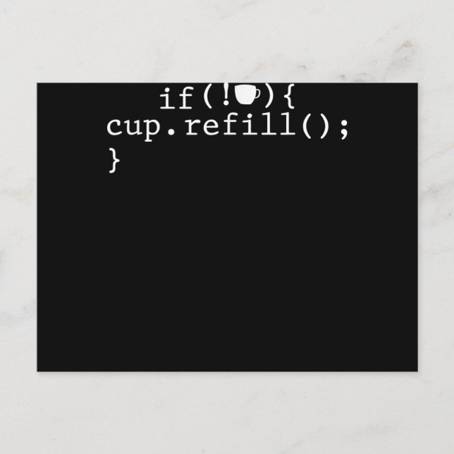 Carte Postale Faire-part Ingénieur logiciel de codage intelligent de rechar (Devant)