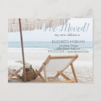 I've Moved, Beach Chair Parasol Nouvelle adresse