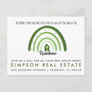 Carte Postale Faire-part Jour de la Saint Patrick Pop-By Immobilier