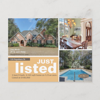 Carte Postale Faire-part Juste grande photo énumérée