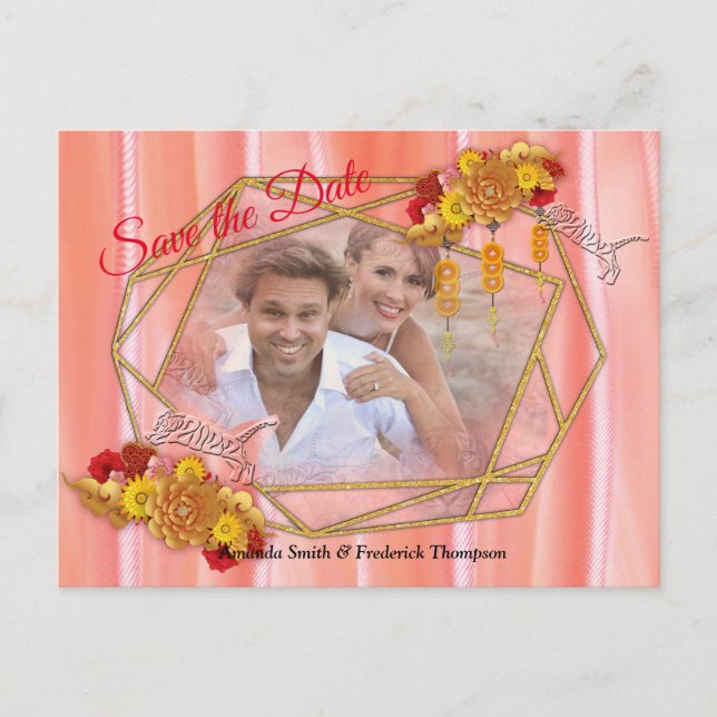 Carte Postale Faire-part L'Année du Tigre (Devant)