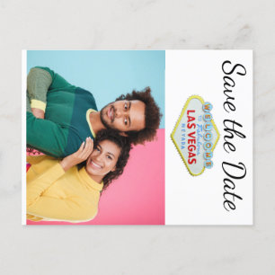 Carte Postale Faire-part Las Vegas Save the Date photo