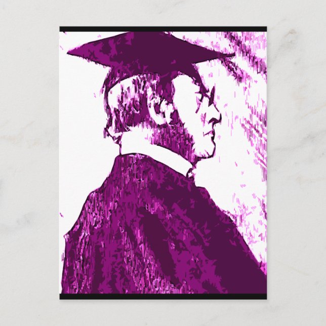 Carte Postale Faire-part Le diplômé (Devant)