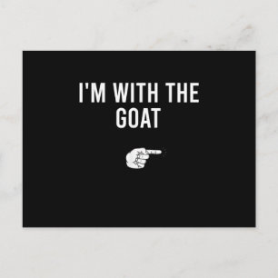 Carte Postale Faire-part Le Goat Halloween Costume Party Goat