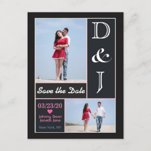 Carte Postale Faire-part Les photos personnalisées font gagner la date