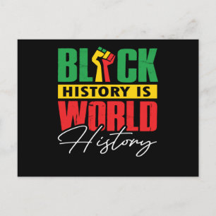 Carte Postale Faire-part L'histoire des Noirs est l'histoire du monde (3)