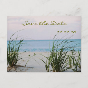 Carte Postale Faire-part Mariage de plage
