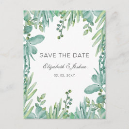 Carte Postale Faire-part Mariage des succulents sensationnels Enregistrer l