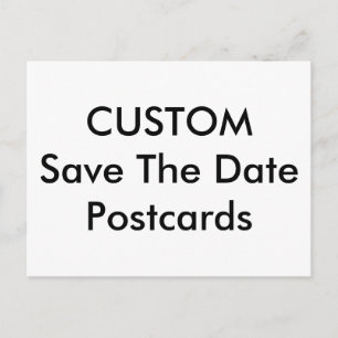 Carte Postale Faire-part Mariage Personnalisé Enregistrer La Date Invitatio