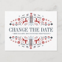 Mariage scandinave MODIFIER LA DATE POSTPONEMENT