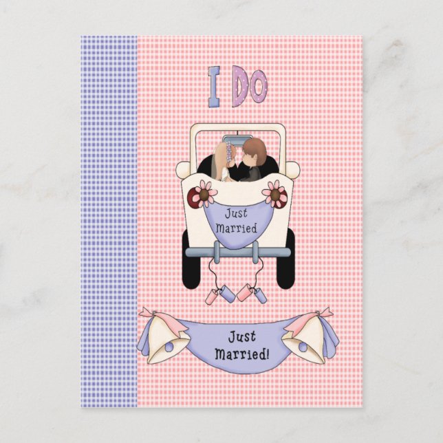 Carte Postale Faire-part Mariés Aujourd'hui (Devant)