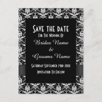 Masque noir et blanc enregistrer la date