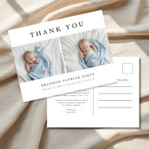 Merci photo bébé moderne simple naissance