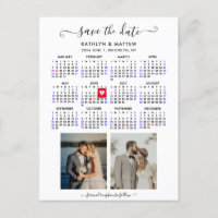 Minimaliste 2 Photo 2024 Calendrier Enregistrer la
