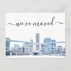 Carte postale Faire-part mobile du bureau de Chica