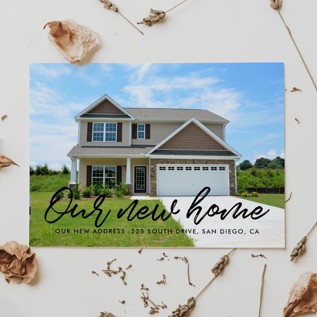 Carte Postale Faire-part mobile photo moderne (Créateur téléchargé)