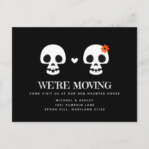 Carte postale Faire-part moving Skuls doux