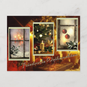 Carte Postale Faire-part Noël paisible