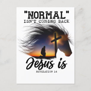 Carte Postale Faire-part Normal Ne Revient Pas Jésus Pour Les Amateurs De C