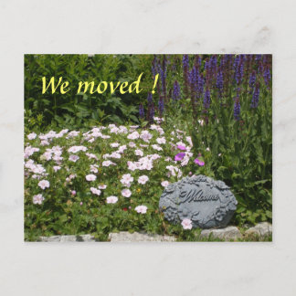 Carte Postale Faire-part Nous avons déménagé !