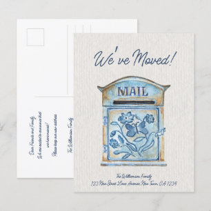 Carte Postale Faire-part Nous avons déménagé Annonce de changement d'adress