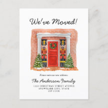 Nous avons Déménagé Porte Rouge Nutcracker Holiday