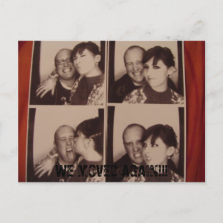 CARTE POSTALE FAIRE-PART NOUS AVONS ENCORE DÉMÉNAGÉ!!!