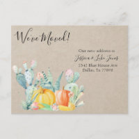 Nouvel Avis d'Adresse Déplacer Citrouille de Cactu