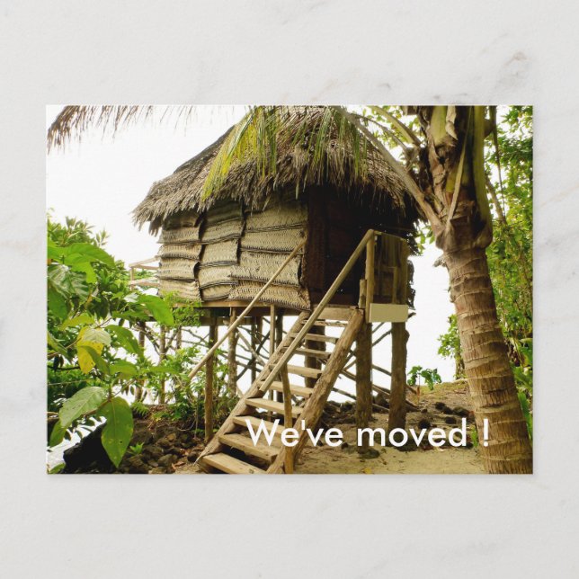 Carte Postale Faire-part Nouvelle adresse (Devant)