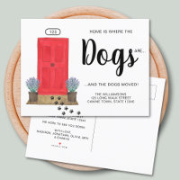 Nouvelle Adresse Chiens Déménagement