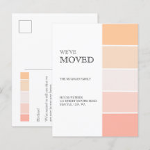 Nouvelle adresse de domicile rose pêche annonce