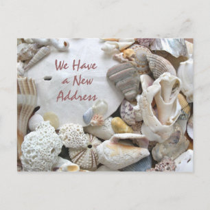 Carte Postale Faire-part Nouvelle adresse Vie côtière