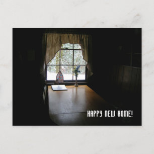 Carte Postale Faire-part Nouvelle maison heureuse !