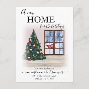 Carte Postale Faire-part Nouvelle maison pour les vacances  Aquarelle