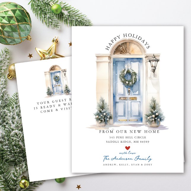 Carte Postale Faire-part Nouvelle porte avant à domicile (Créateur téléchargé)