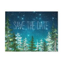 Nuit de forêt sous les étoiles Mariage Enregistrer