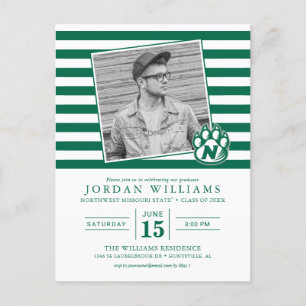 Carte Postale Faire-part NW Missouri State Graduate