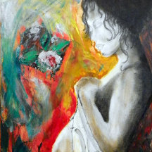 peinture sur grossesse