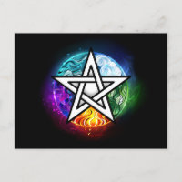 pentagramme wiccan