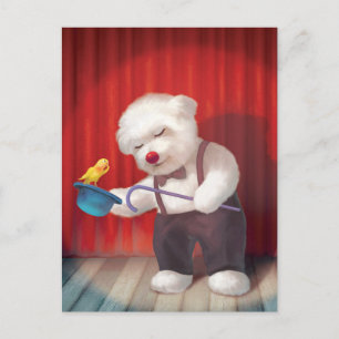 Carte Postale Faire-part Performance magique