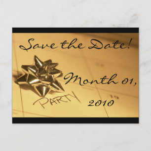 Carte Postale Faire-part Personnalisable Enregistrer la date !