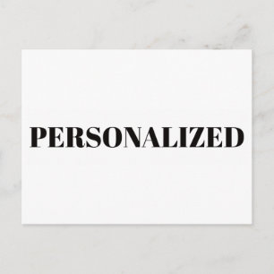 Carte Postale Faire-part Personnalisez le vôtre