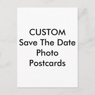 Carte Postale Faire-part Photo Personnalisée Image Texte Enregistrer La Dat