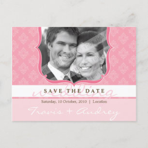 Carte Postale Faire-part PHOTO SAVE THE DATE :: cadre photo élégance 6