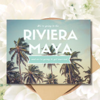 Plage tropicale Riviera Maya Mariage Sauvez les da