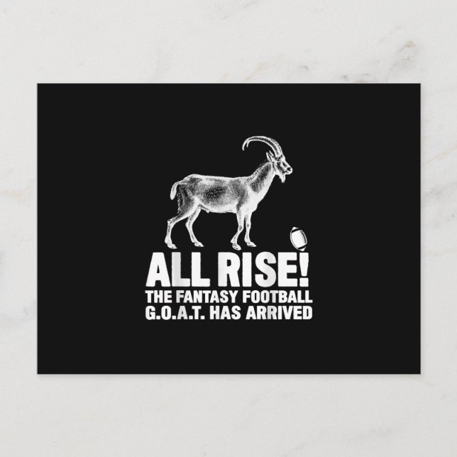 Carte Postale Faire-part Poison de Goat (Devant)