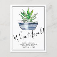 Poster Aloe Vera Plante Nouvelle Maison Déménageme
